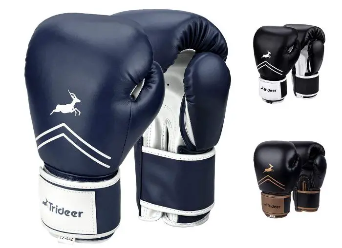 2 Trideer Pro Grade Boxing Gloves