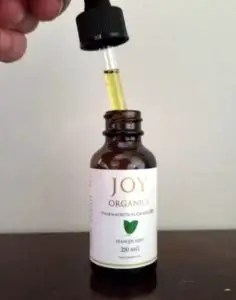 Joy Organics Oil View