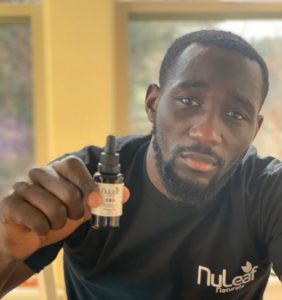 Terence Bud Crawford With Nuleaf Naturals CBD