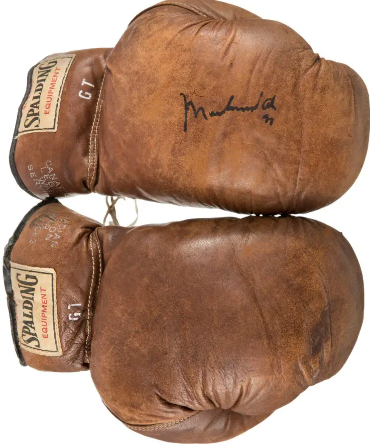 Muhammed Ali 1981 Gloves