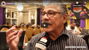 Legendary Cutman Stitch Duran On Chances Of Cutting Opening And Working With Fury