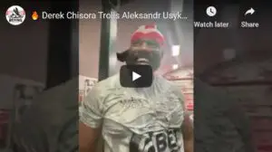 Derek Chisora Hilariously Trolls Aleksandr Usyk As Fight Announcement Draws Close
